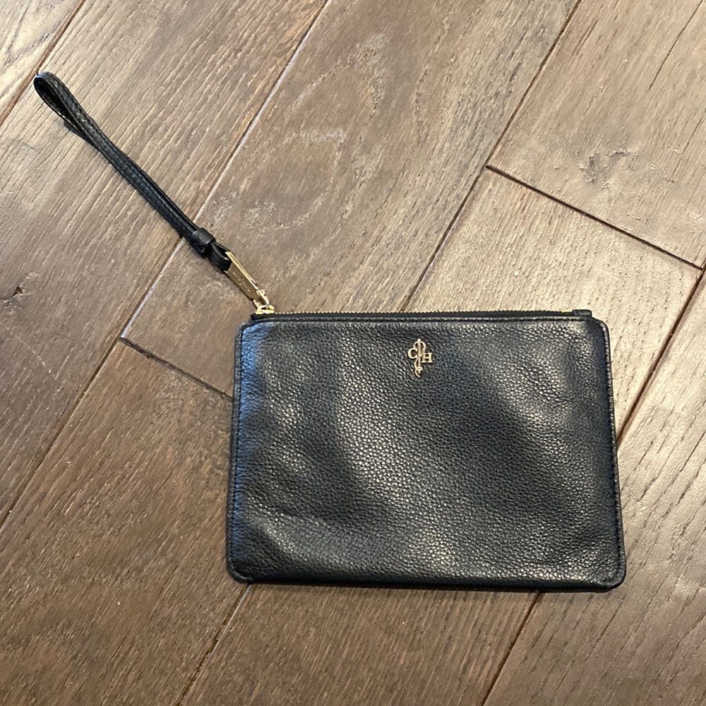 Cole Haan Black Wristlet